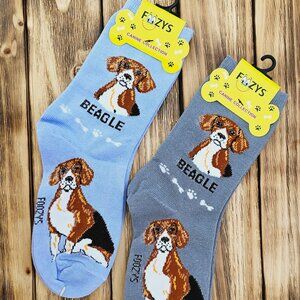 Unisex Canine Foozys Socks - Beagle